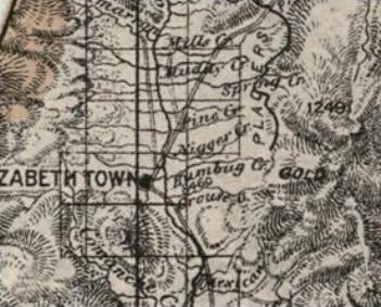 April 9 illustration.Humbug Gulch Map