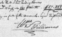 June 3 illustration.Bill Williams signature.favour